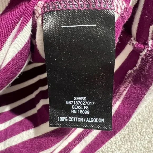 Simply Styled Woman’s Boat Neck 3/4 Sleeve Tee Shirt Blouse Size Medium - Picture 3 of 7